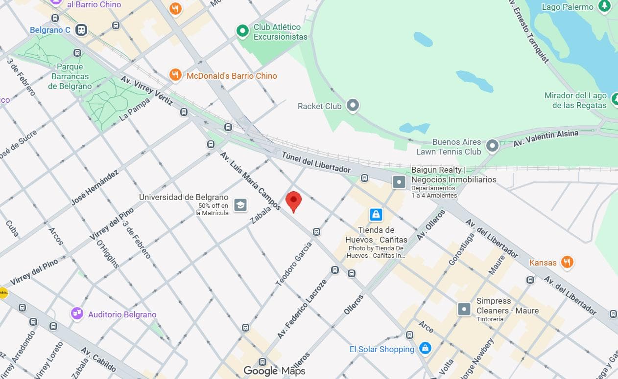 Plano 2 de Av. Luis Maria Campos 1300